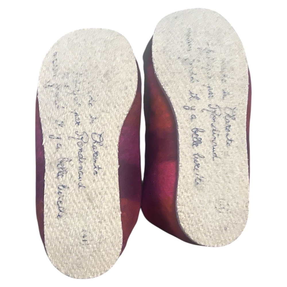DONATED Colorful Wool Slippers - Picture 2 of 2